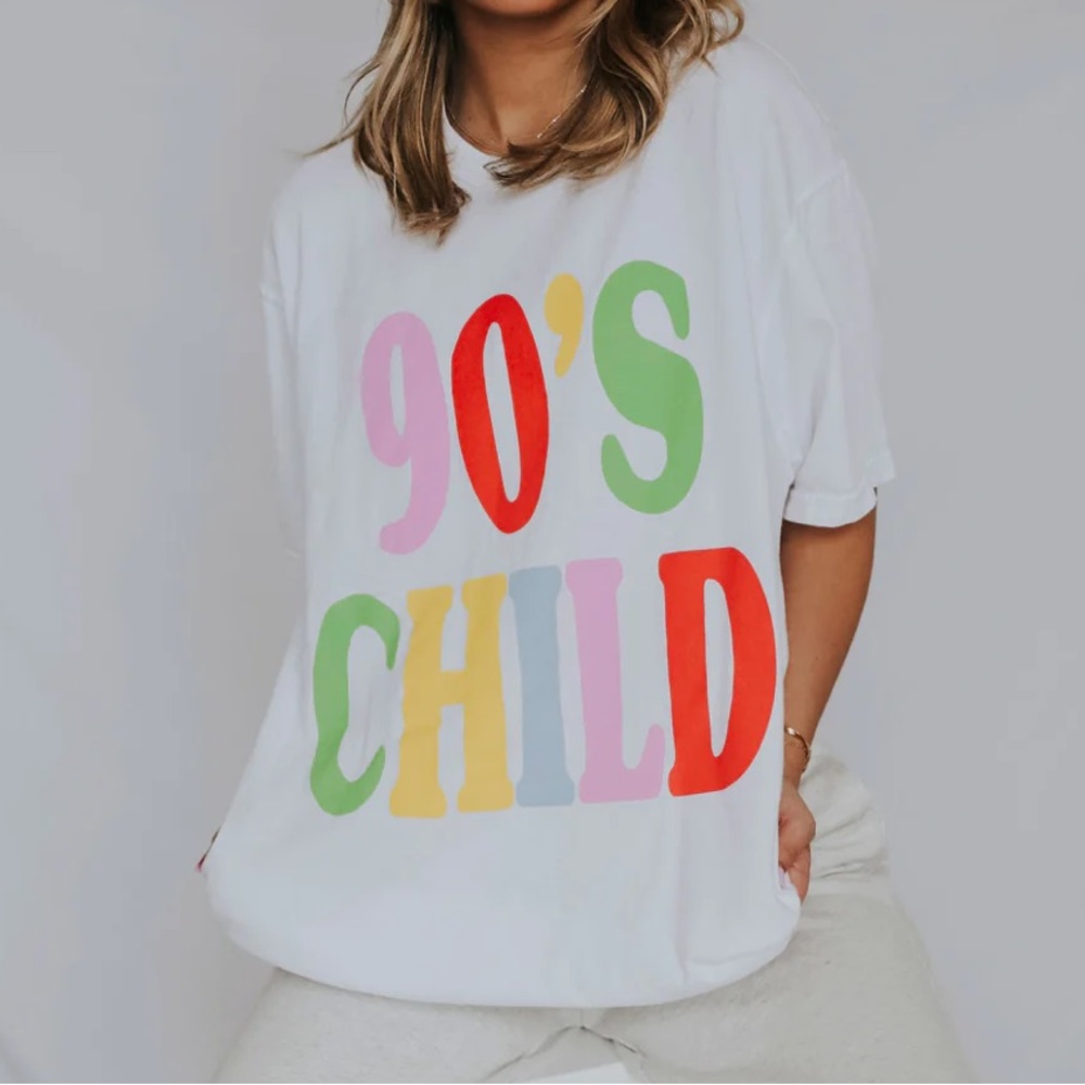 90’s Child Graphic Short Sleeve T-Shirt